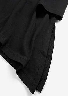 Camiseta larga de mezcla de viscosa y algodón