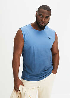 Top sin mangas de algodón orgánico puro