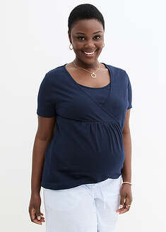 Camisetas premamá y de lactancia 2 en 1 (2 unidades)