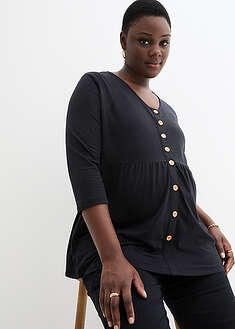 Top premamá/de lactancia 2 en 1 de algodón orgánico