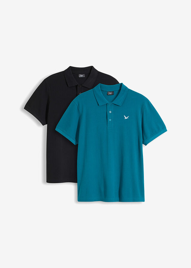 Polo de algodón orgánico puro (2 unidades)