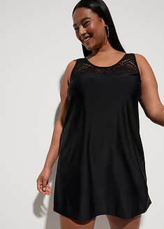 Tankini largo de secado rápido con encaje (2 piezas)