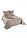 Colcha con acolchado - taupe - bonprix