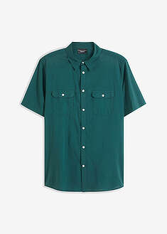 Camisa de manga corta de algodón puro