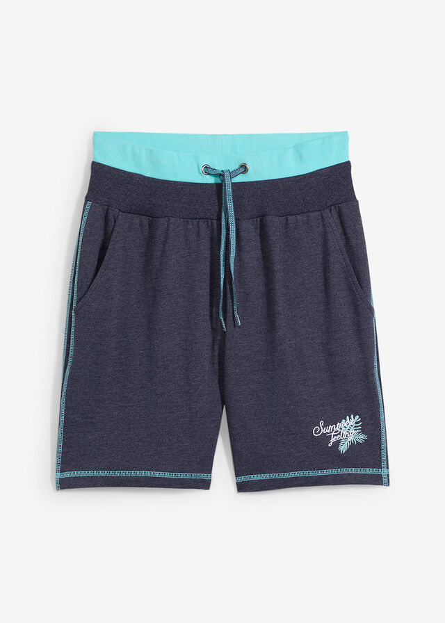 Pantalón corto de chándal de mezcla de algodón