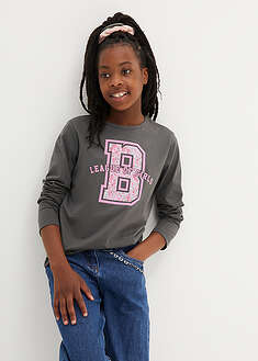 Camiseta de manga larga de algodón orgánico puro (3 unidades)