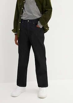 Vaqueros extra loose fit, con cintura ajustable, straight