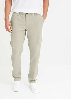 Pantalón elástico tipo chino de corte informal y recto con algodón orgánico