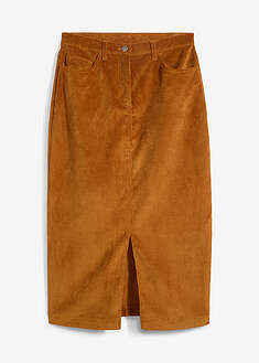 falda-elastica-de-pana-con-largo-midi