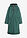 Abrigo guateado impermeable de largo midi - verde mate - bonprix