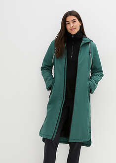 Abrigo guateado impermeable de largo midi