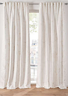 Cortina con estampado brillante (1 unidad)