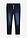 Vaqueros informales con corte regular, forma recta y cinturilla elástica - Azul oscuro denim - bonprix