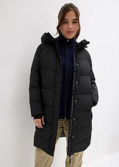 Abrigo de plumas con plumón reciclado