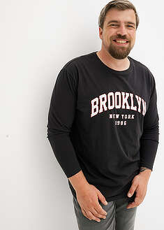 Pitkähihainen paita luomupuuvillasta, Loose Fit