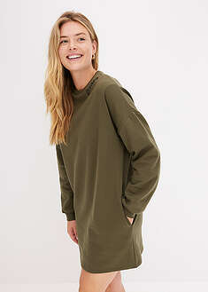 Vestido oversize tipo sudadera