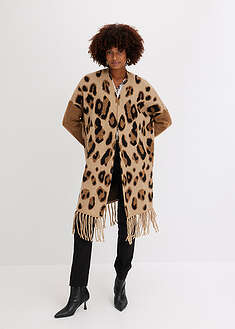 Chaqueta de punto holgada