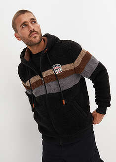 Chaqueta polar con capucha