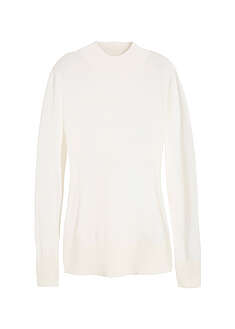 jersey-basico-de-punto-fino-con-cuello-alto-y-algodon-reciclado