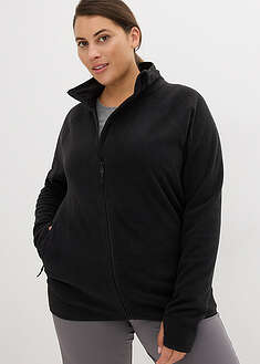 Chaqueta polar con bolsillos con cremallera