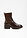 Botas con inserto de pana - Marrón oscuro - bonprix