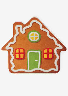 Felpudo con patrón invernal