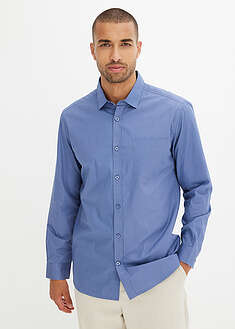 Camisa de manga larga de algodón puro