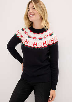 Jersey con motivo navideño