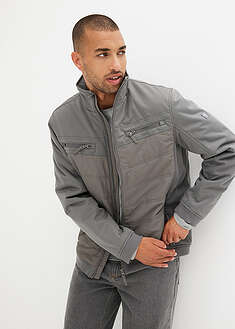 Chaqueta softshell acolchada con forma de cazadora