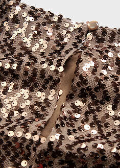 Vestido oversize de lentejuelas