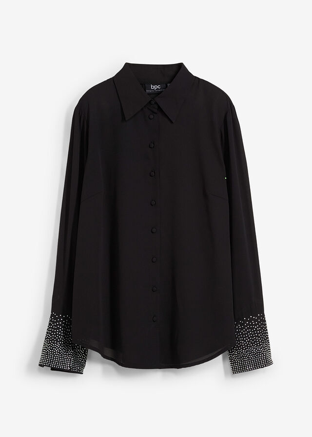 Blusa con piedras brillantes