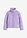 Chaqueta guateada con cuello alto - Lila suave - bonprix