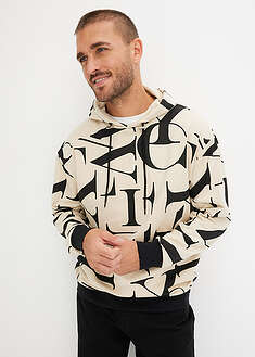 Sudadera de algodón orgánico con corte holgado y capucha