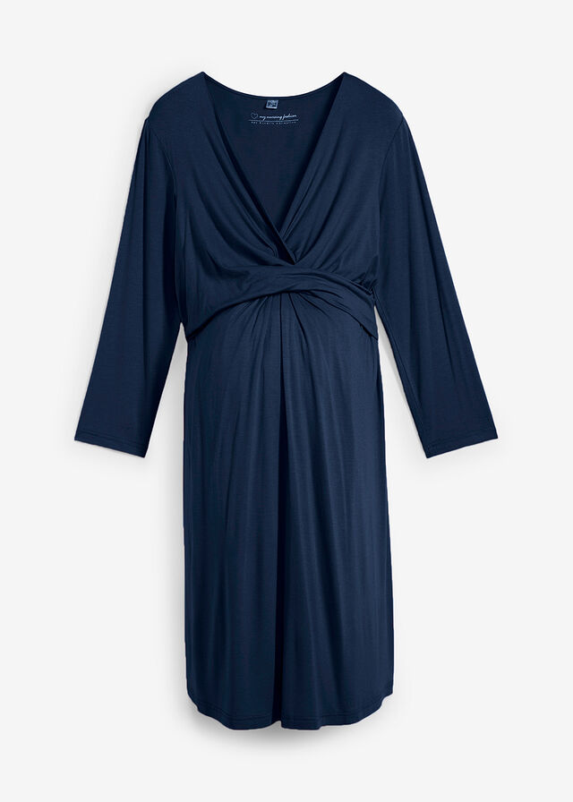 Vestido premamá/de lactancia de viscosa sostenible