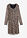 Vestido de lactancia - estampado leo marrón oscuro - bonprix