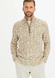 Jersey troyer con cremallera