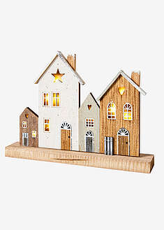 Casas decorativas con led