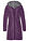 Abrigo guateado reversible - Lila oscuro - bonprix
