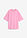 Sudadera larga de algodón puro - rosa orquídea - bonprix
