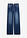Vaqueros rectos holgados - Denim oscuro desgastado - bonprix