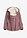 Agradable chaqueta premamá 3 en 1 y de porteo - Burdeos jaspeado - bonprix