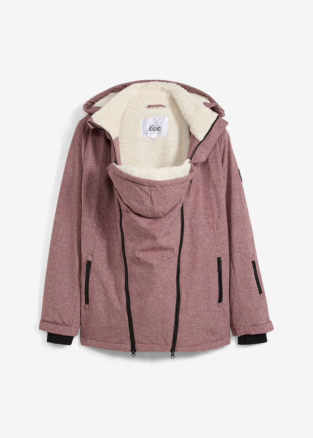 Agradable chaqueta premamá 3 en 1 y de porteo