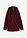 Chaqueta polar con capucha - burdeos/negro moteado - bonprix