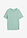 Camiseta de algodón orgánico puro - Verde pastel - bonprix