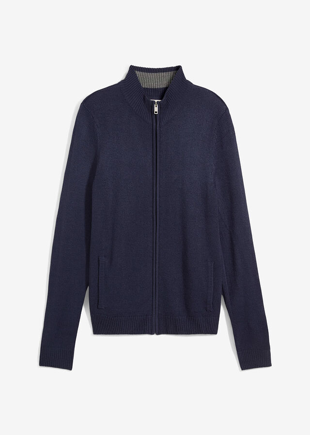 Chaqueta de punto fino