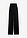 Pantalón premamá de punto con cintura de nido de abeja y perneras rectas - Negro - bonprix