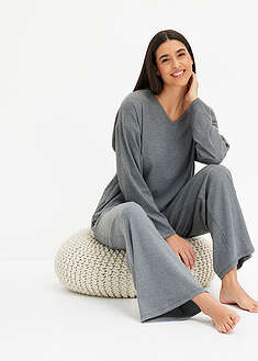 Pijama de canalé suave