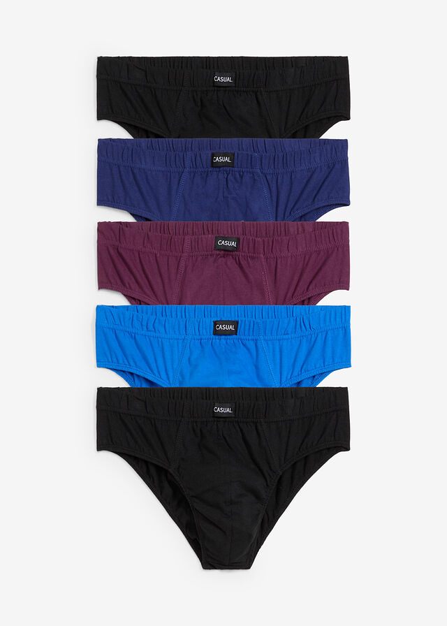 Calzoncillo maxi de algodón (5 unidades)