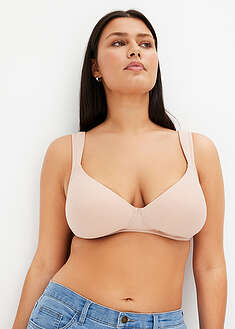 Sujetador con aros y algodón orgánico (2 unidades)