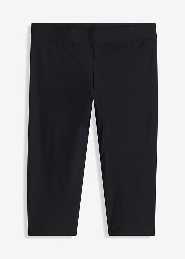 Pantalón de baño capri con cinturilla elástica